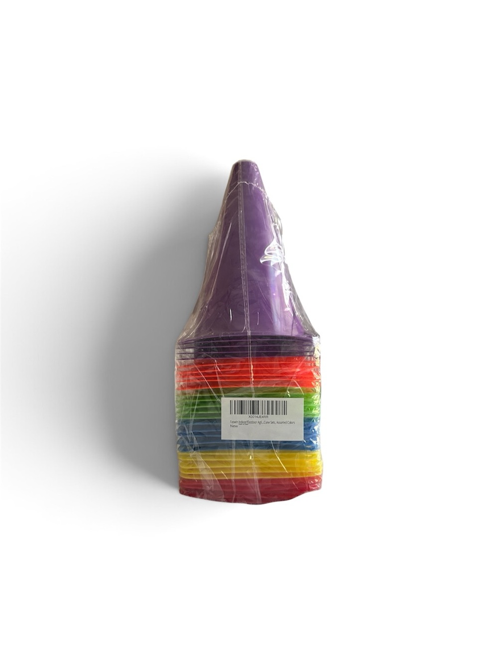 New 30 Pack 7 Inch Colorful Soccer Cones Sports Training Agility Field Marker